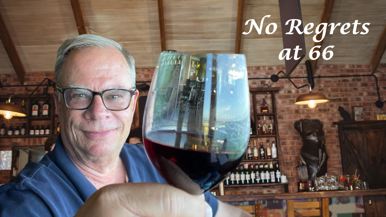 Looking back after 66 years. There are no regrets