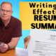 Writing an Effective Resume Summary