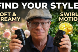 Three Lensbaby Lenses, One Rose Garden