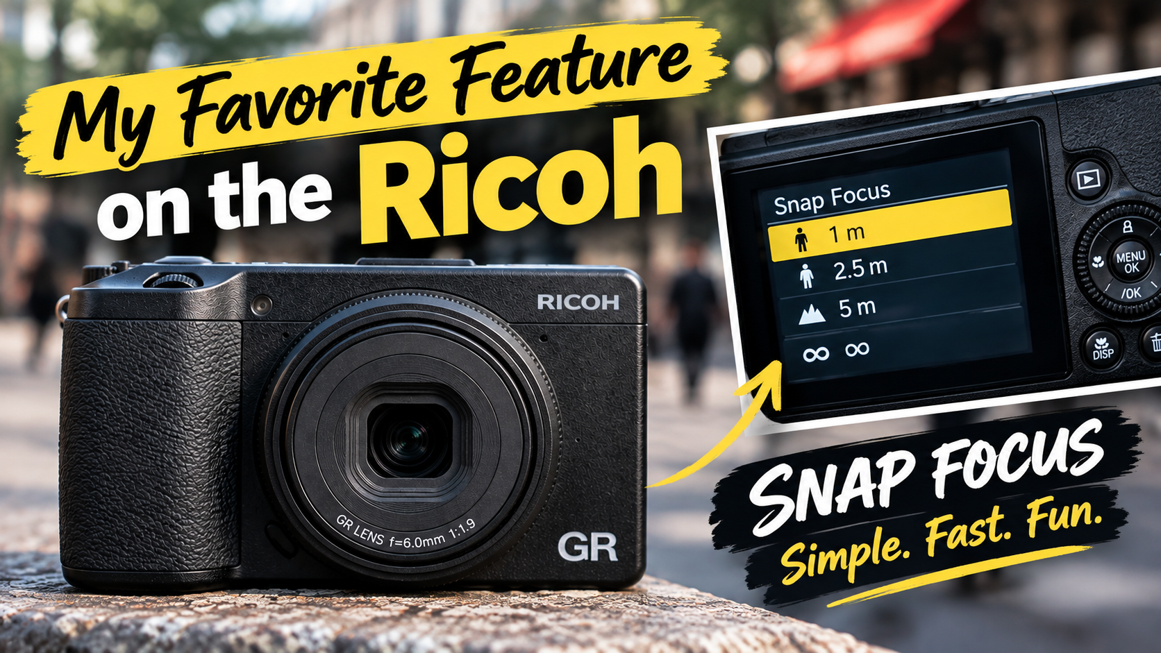 Ricoh Snap Focus Changes the Way You Photograph